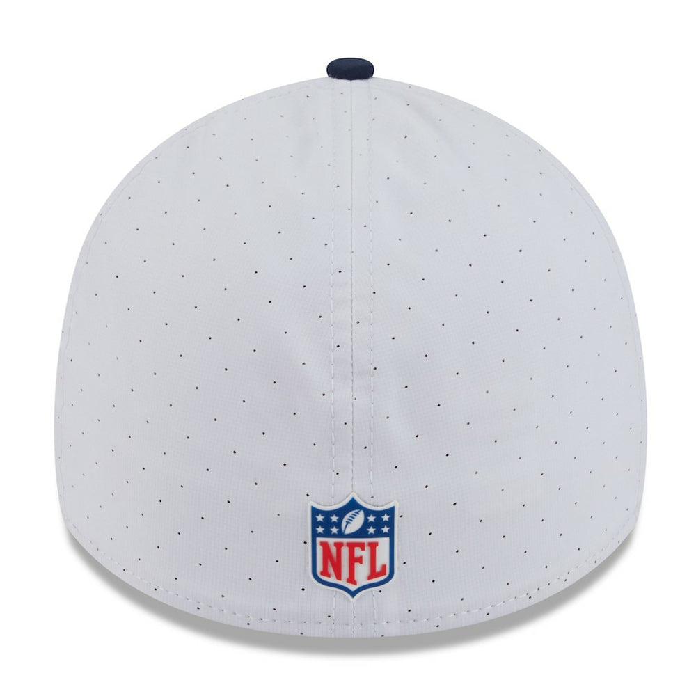 Seattle Seahawks New Era 2025 NFL Training Camp 39THIRTY Flex Hat White/College Navy - NFL