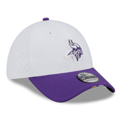 Minnesota Vikings New Era 2025 NFL Training Camp 39THIRTY Flex Hat White/Purple - NFL