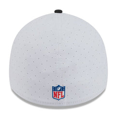 Las Vegas Raiders New Era 2025 NFL Training Camp 39THIRTY Flex Hat White/Black - NFL