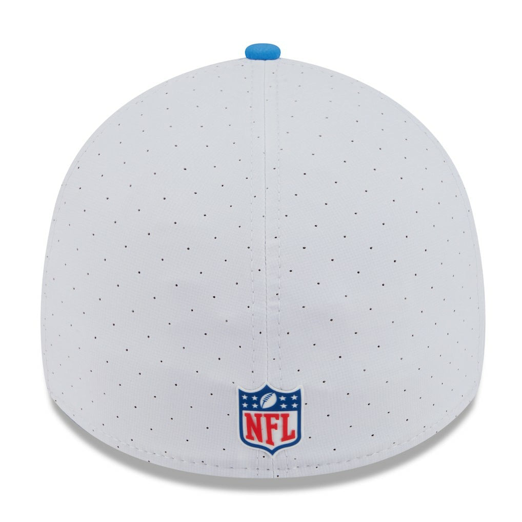 Los Angeles Chargers New Era 2025 NFL Training Camp 39THIRTY Flex Hat White/Powder Blue - NFL