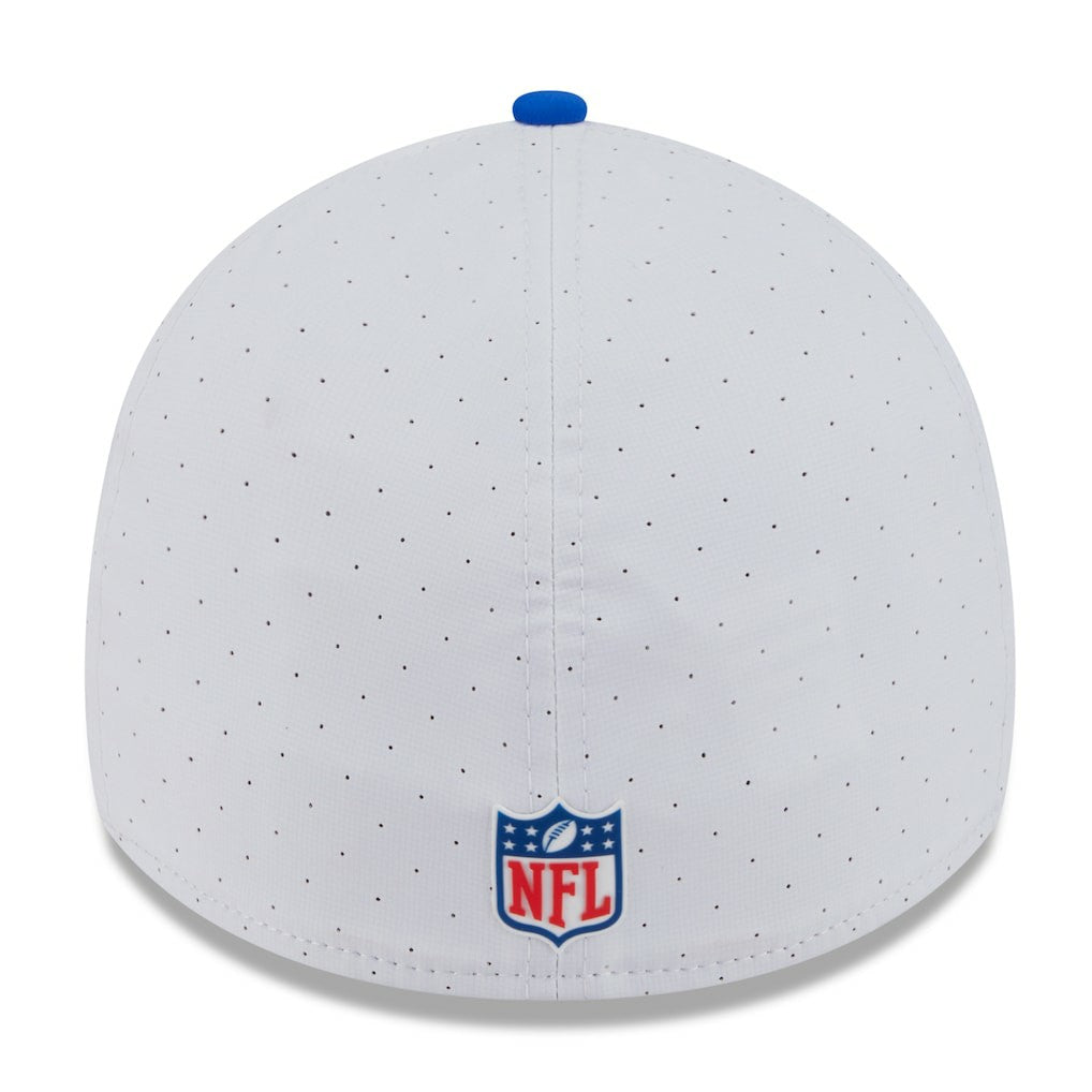 Los Angeles Rams New Era 2025 NFL Training Camp 39THIRTY Flex Hat White/Royal - NFL