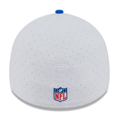 Los Angeles Rams New Era 2025 NFL Training Camp 39THIRTY Flex Hat White/Royal - NFL