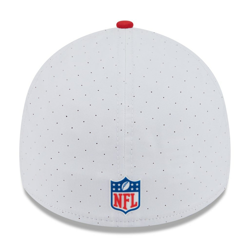 Kansas City Chiefs New Era 2025 NFL Training Camp 39THIRTY Flex Hat White/Red - NFL