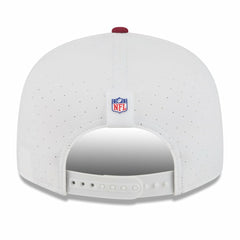 Washington Commanders New Era 2025 NFL Training Camp Split Panel 9FIFTY Snapback Hat White/Burgundy - NFL