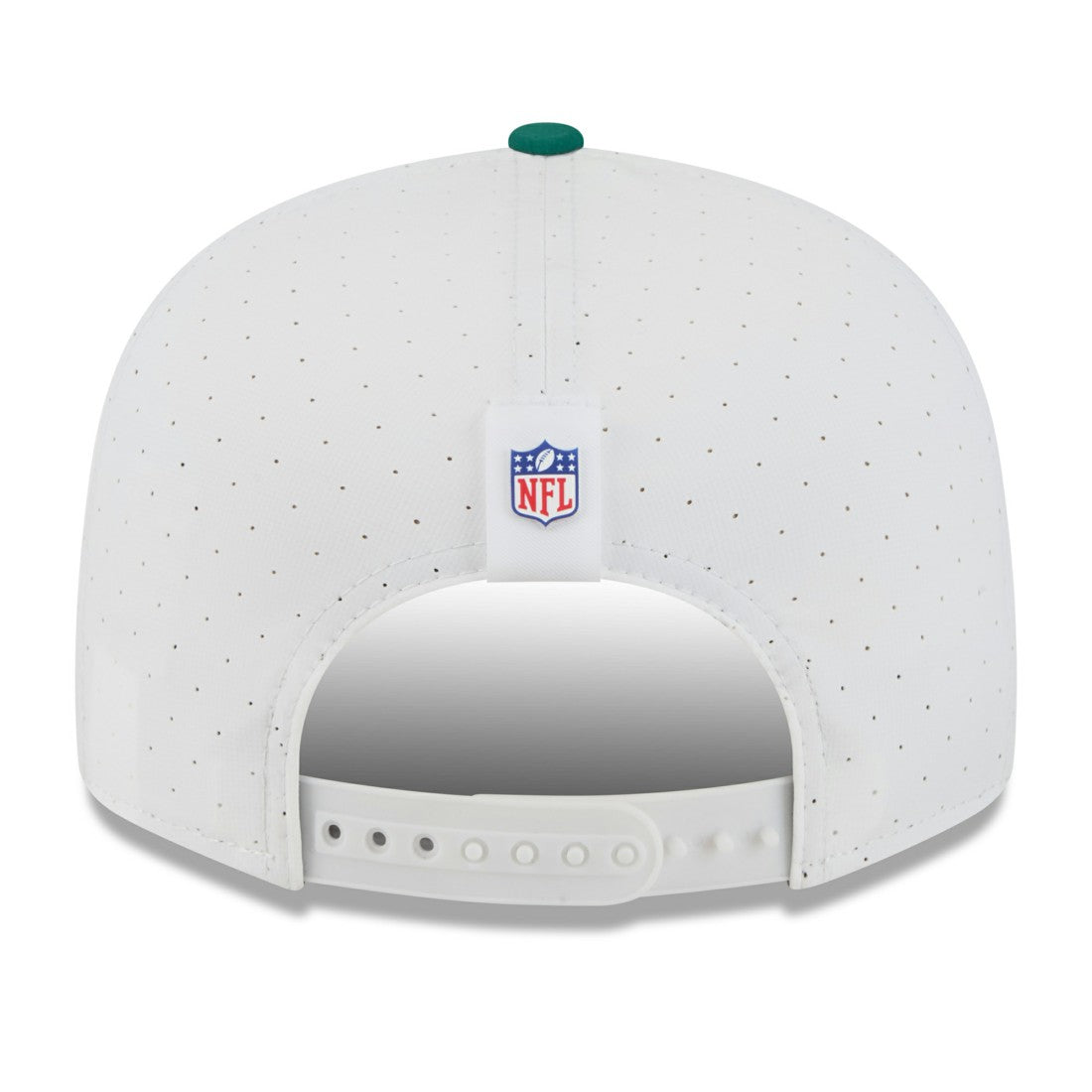 New York Jets New Era 2025 NFL Training Camp Split Panel 9FIFTY Snapback Hat White/Green - NFL