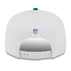 New York Jets New Era 2025 NFL Training Camp Split Panel 9FIFTY Snapback Hat White/Green - NFL