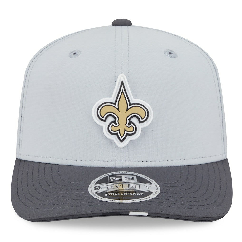 New Orleans Saints New Era 2025 NFL Training Camp 9SEVENTY Adjustable Hat Gray/Graphite - NFL