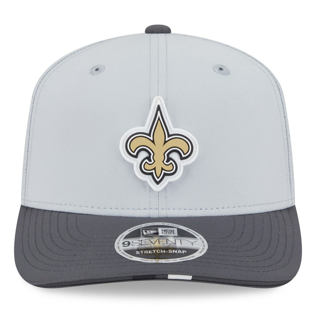 New Orleans Saints New Era 2025 NFL Training Camp 9SEVENTY Adjustable Hat Gray/Graphite - NFL