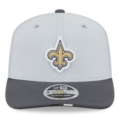 New Orleans Saints New Era 2025 NFL Training Camp 9SEVENTY Adjustable Hat Gray/Graphite - NFL