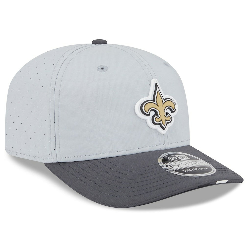 New Orleans Saints New Era 2025 NFL Training Camp 9SEVENTY Adjustable Hat Gray/Graphite - NFL