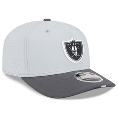 Las Vegas Raiders New Era 2025 NFL Training Camp 9SEVENTY Adjustable Hat Gray/Graphite - NFL