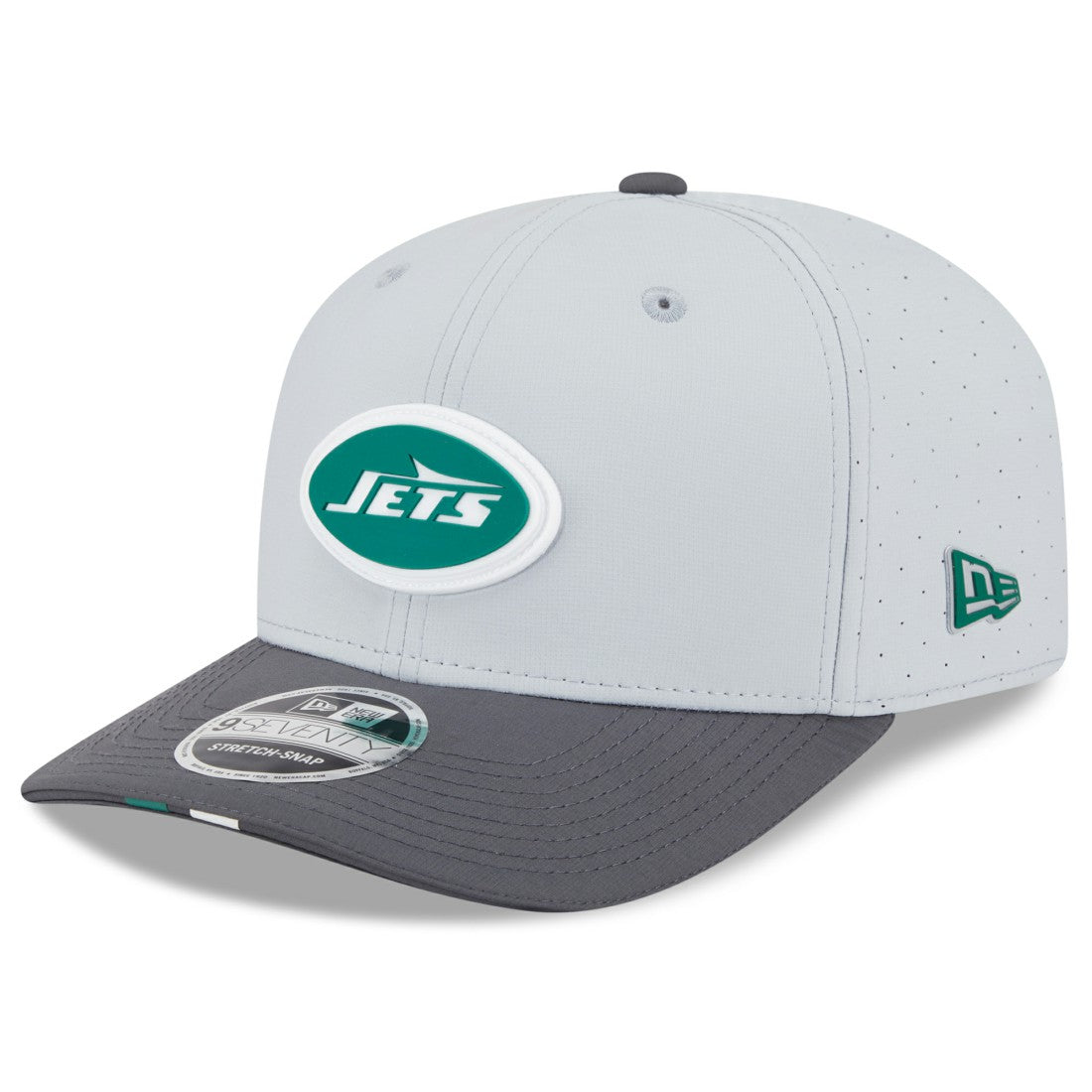 New York Jets New Era 2025 NFL Training Camp 9SEVENTY Adjustable Hat Gray/Graphite - NFL