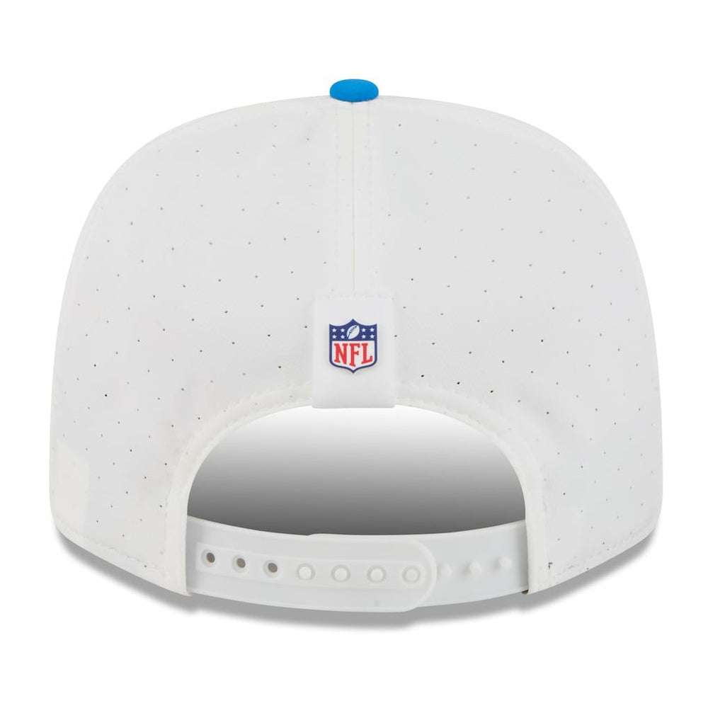 Detroit Lions New Era 2025 NFL Training Camp Throwback Logo 9SEVENTY Adjustable Hat White/Blue - NFL