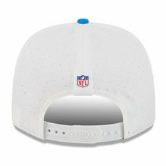 Detroit Lions New Era 2025 NFL Training Camp Throwback Logo 9SEVENTY Adjustable Hat White/Blue - NFL