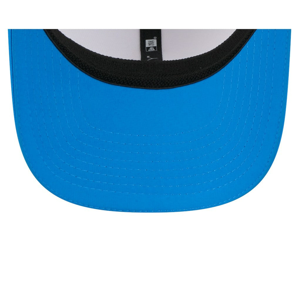 Detroit Lions New Era 2025 NFL Training Camp Throwback Logo 9SEVENTY Adjustable Hat White/Blue - NFL