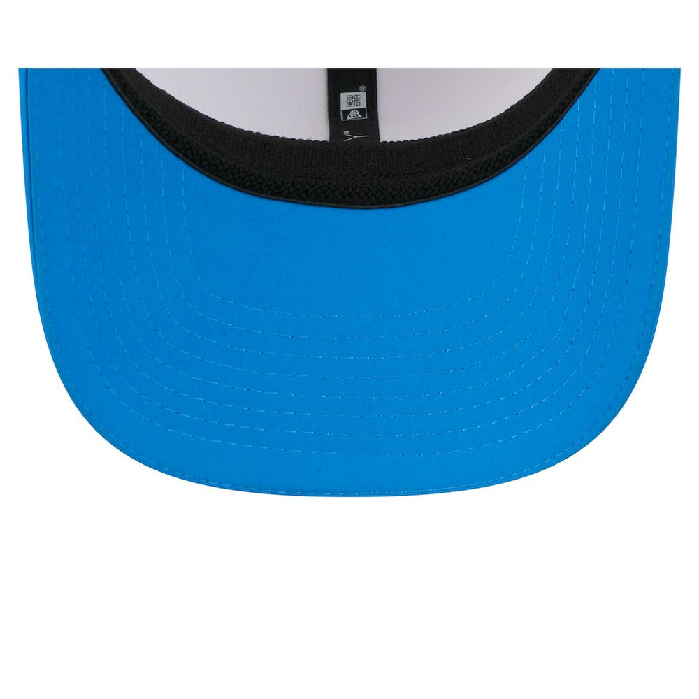 Detroit Lions New Era 2025 NFL Training Camp Throwback Logo 9SEVENTY Adjustable Hat White/Blue - NFL