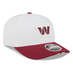 Washington Commanders New Era 2025 NFL Training Camp 9SEVENTY Adjustable Hat White/Burgundy - NFL