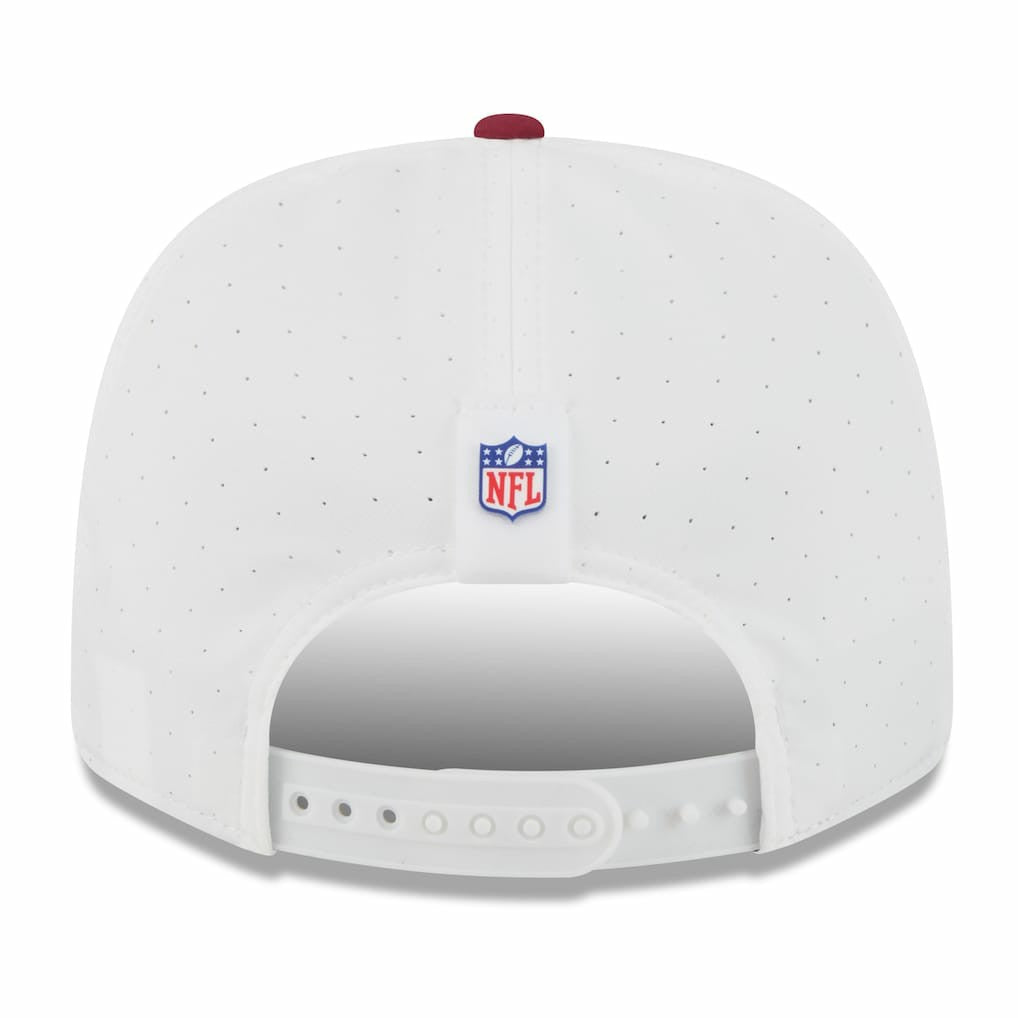 Washington Commanders New Era 2025 NFL Training Camp 9SEVENTY Adjustable Hat White/Burgundy - NFL
