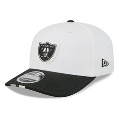 Las Vegas Raiders New Era 2025 NFL Training Camp 9SEVENTY Adjustable Hat White/Black - NFL