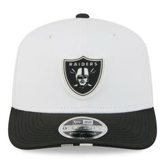 Las Vegas Raiders New Era 2025 NFL Training Camp 9SEVENTY Adjustable Hat White/Black - NFL