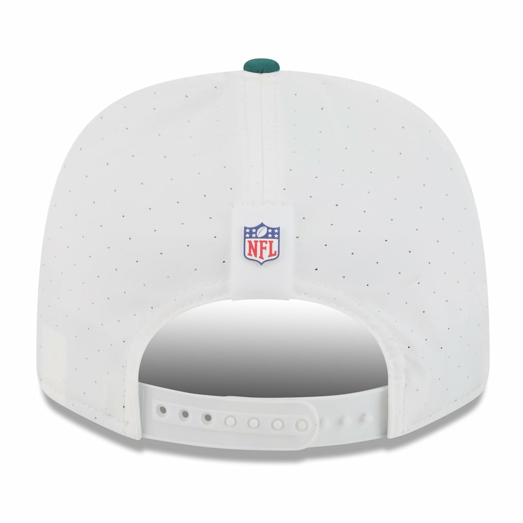 Philadelphia Eagles New Era 2025 NFL Training Camp 9SEVENTY Adjustable Hat White/Midnight Green - NFL
