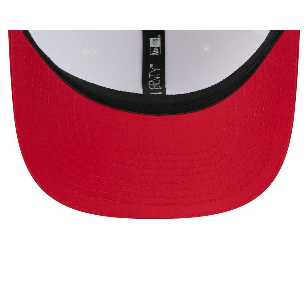 San Francisco 49ers New Era 2025 NFL Training Camp 9SEVENTY Adjustable Hat White/Scarlet - NFL