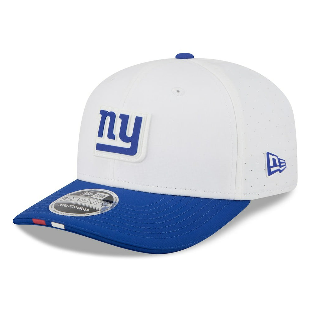New York Giants New Era 2025 NFL Training Camp 9SEVENTY Adjustable Hat White/Royal - NFL