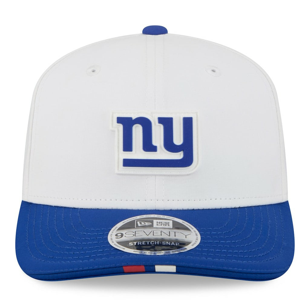 New York Giants New Era 2025 NFL Training Camp 9SEVENTY Adjustable Hat White/Royal - NFL