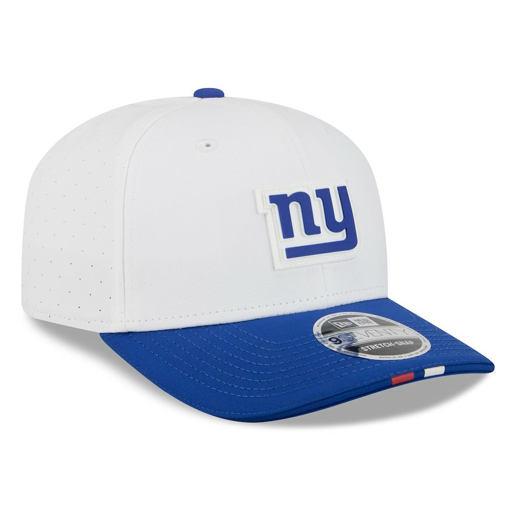 New York Giants New Era 2025 NFL Training Camp 9SEVENTY Adjustable Hat White/Royal - NFL