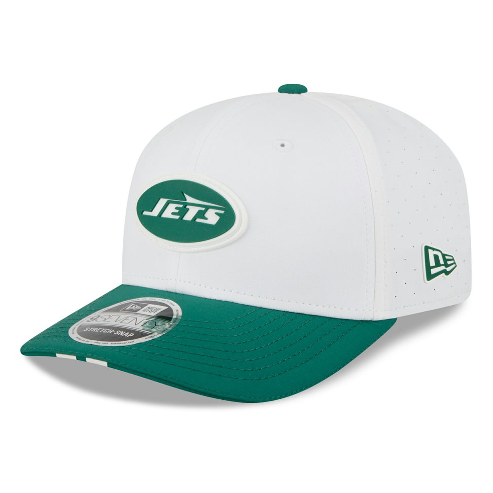 New York Jets New Era 2025 NFL Training Camp 9SEVENTY Adjustable Hat White/Green - NFL