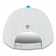 Carolina Panthers New Era 2025 NFL Training Camp A-Frame 9FORTY Adjustable Hat White/Blue - NFL
