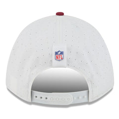 Washington Commanders New Era 2025 NFL Training Camp A-Frame 9FORTY Adjustable Hat White/Burgundy - NFL