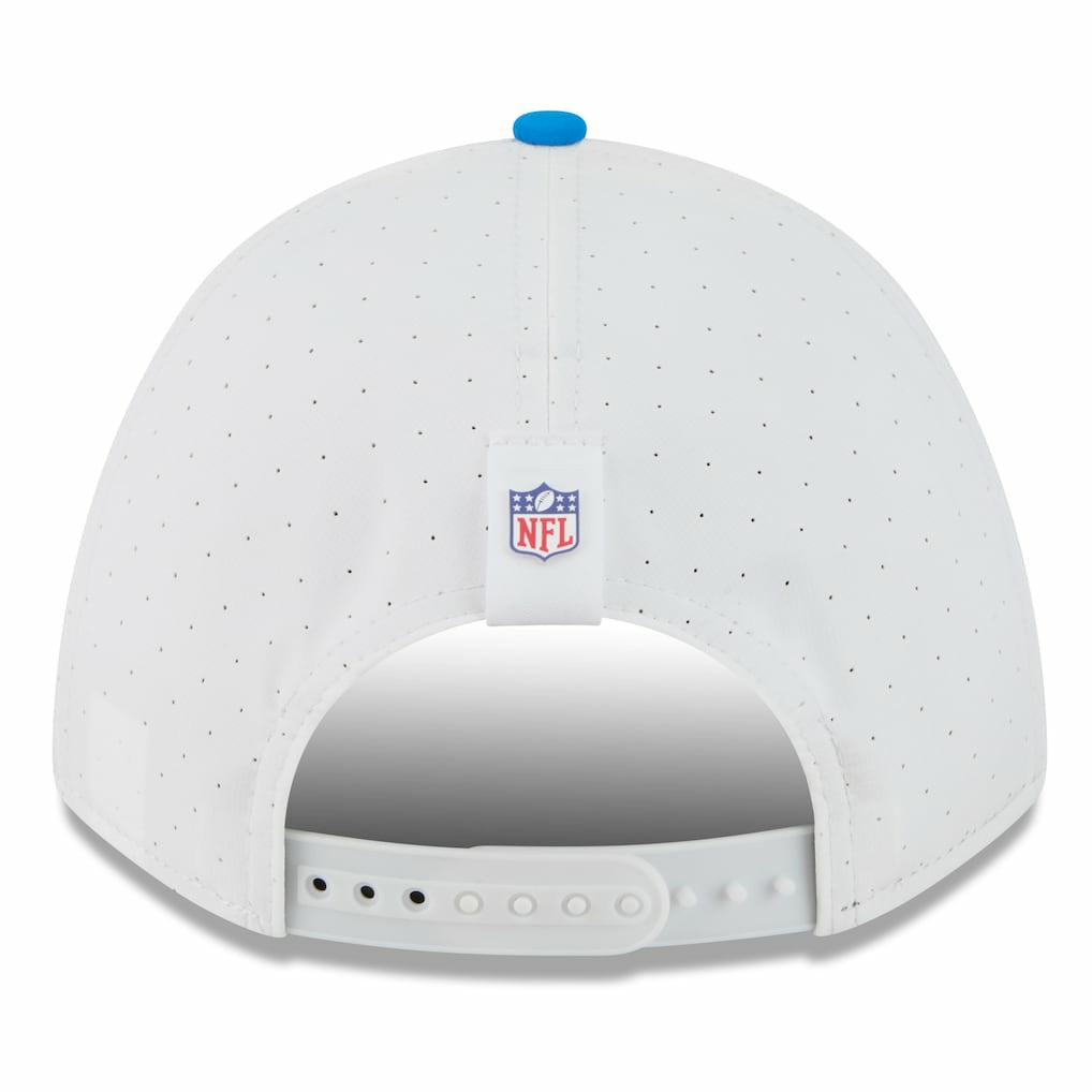 Detroit Lions New Era 2025 NFL Training Camp A-Frame 9FORTY Adjustable Hat White/Blue - NFL