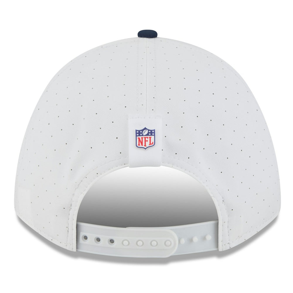 Tennessee Titans New Era 2025 NFL Training Camp A-Frame 9FORTY Adjustable Hat White/Navy - NFL