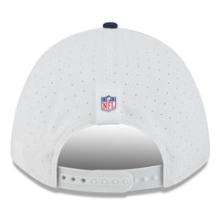 Tennessee Titans New Era 2025 NFL Training Camp A-Frame 9FORTY Adjustable Hat White/Navy - NFL