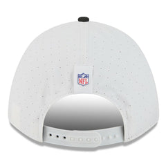 New Orleans Saints New Era 2025 NFL Training Camp A-Frame 9FORTY Adjustable Hat White/Black - NFL