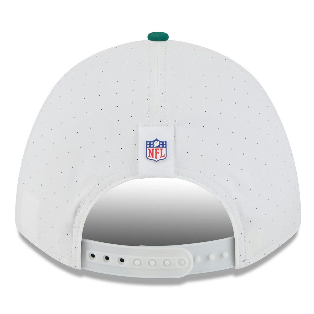 New York Jets New Era 2025 NFL Training Camp A-Frame 9FORTY Adjustable Hat White/Green - NFL