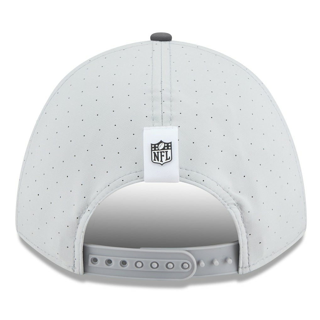 Jacksonville Jaguars New Era 2025 NFL Training Camp A-Frame 9FORTY Adjustable Hat Gray/Graphite - NFL