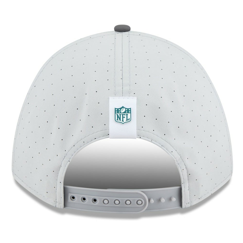 Philadelphia Eagles New Era 2025 NFL Training Camp A-Frame 9FORTY Adjustable Hat Gray/Graphite - NFL