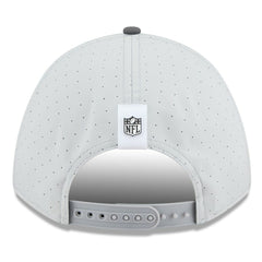 Las Vegas Raiders New Era 2025 NFL Training Camp A-Frame 9FORTY Adjustable Hat Gray/Graphite - NFL