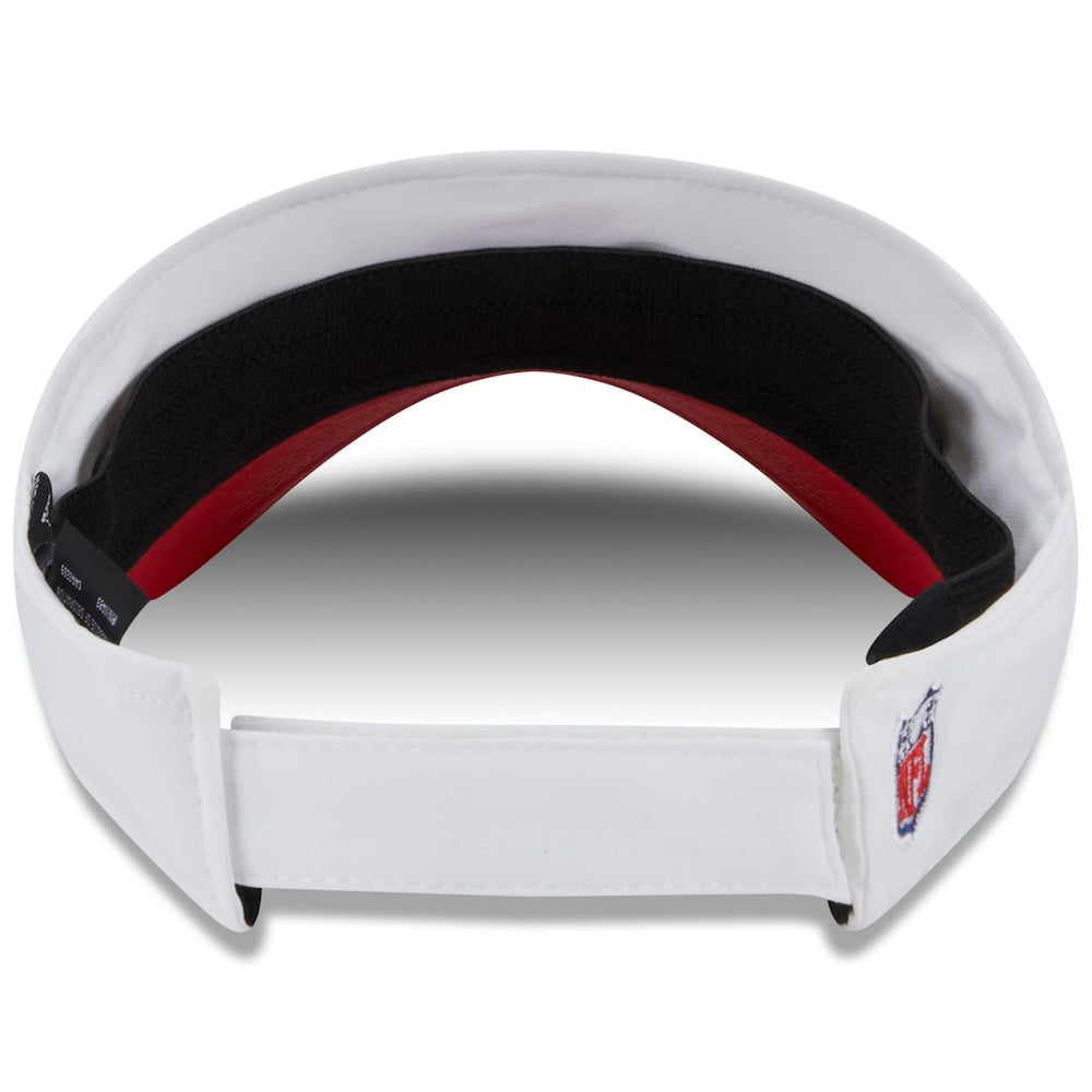 Kansas City Chiefs New Era 2025 NFL Training Camp Adjustable Visor White/Red - NFL