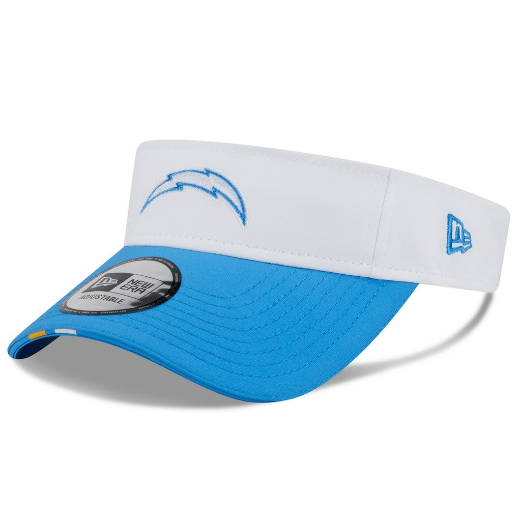 Los Angeles Chargers New Era 2025 NFL Training Camp Adjustable Visor White/Powder Blue - NFL