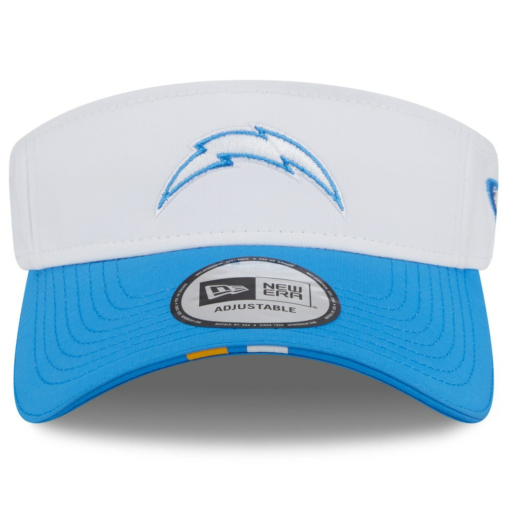 Los Angeles Chargers New Era 2025 NFL Training Camp Adjustable Visor White/Powder Blue - NFL