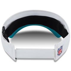 Miami Dolphins New Era 2025 NFL Training Camp Adjustable Visor White/Aqua - NFL