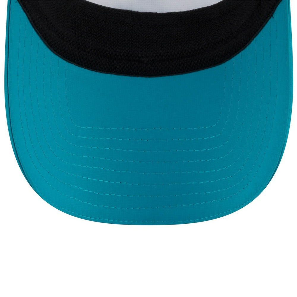 Miami Dolphins New Era 2025 NFL Training Camp Adjustable Visor White/Aqua - NFL