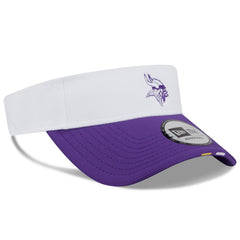 Minnesota Vikings New Era 2025 NFL Training Camp Adjustable Visor White/Purple - NFL