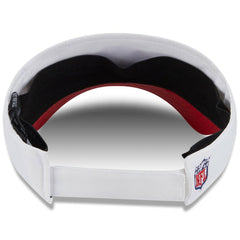San Francisco 49ers New Era 2025 NFL Training Camp Adjustable Visor White/Scarlet - NFL