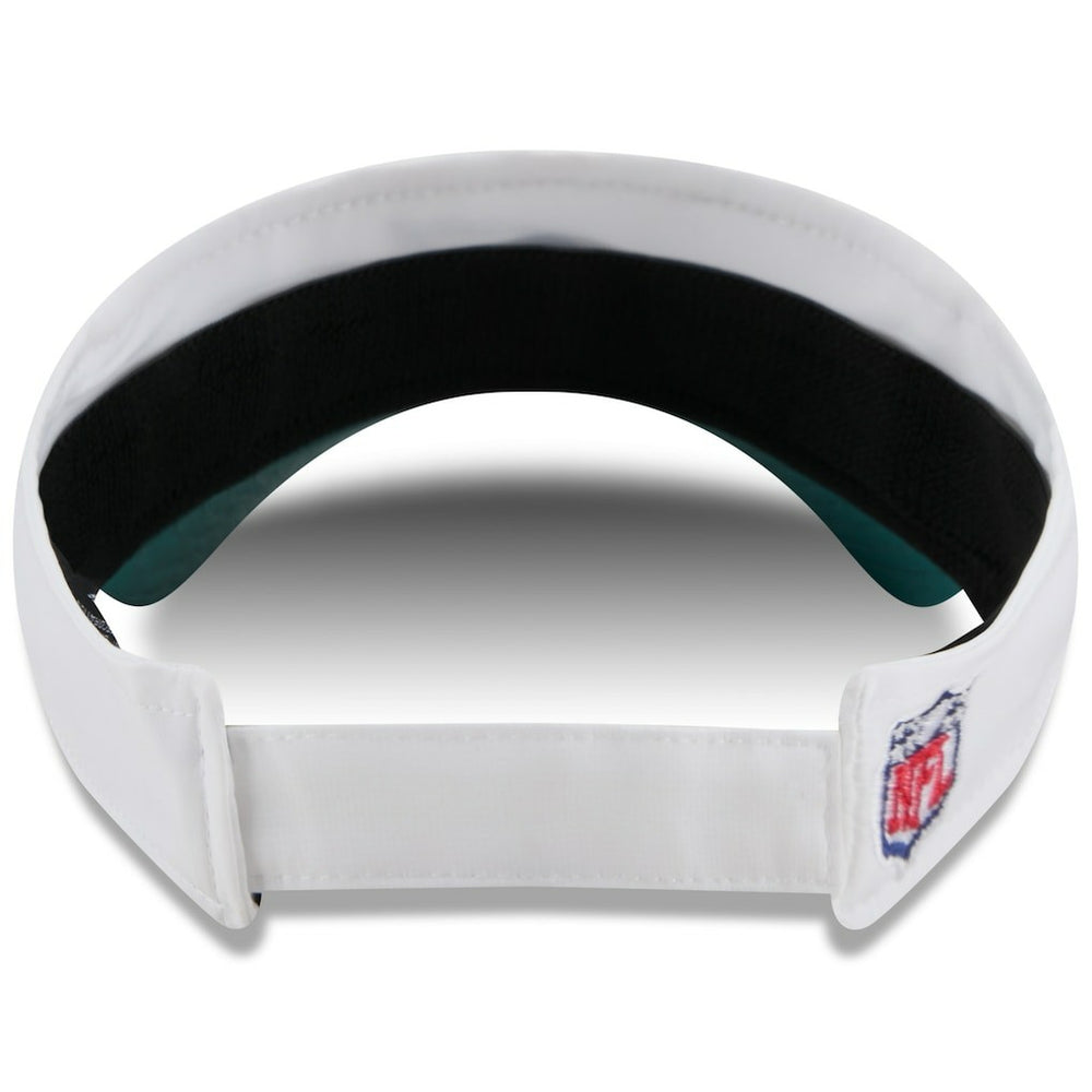 Philadelphia Eagles New Era 2025 NFL Training Camp Adjustable Visor White/Midnight Green - NFL