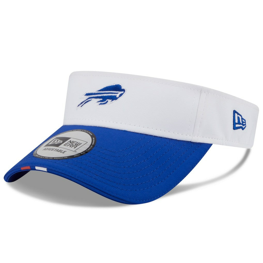 Buffalo Bills New Era 2025 NFL Training Camp Adjustable Visor White/Royal - NFL