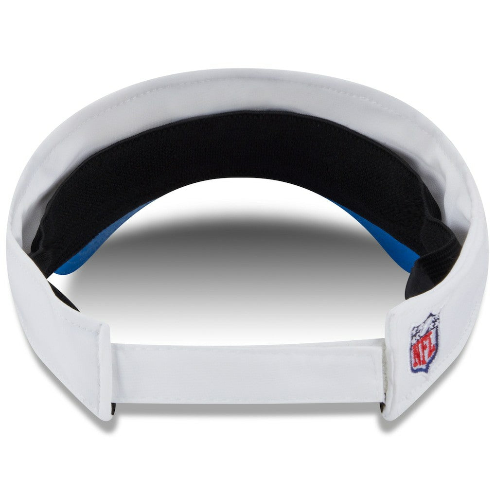 Detroit Lions New Era 2025 NFL Training Camp Adjustable Visor White/Blue - NFL